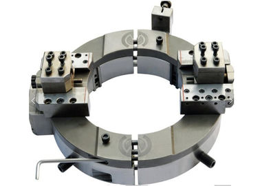 Split Frame Pneumatic Pipe Cutting Beveling Machine For Boiler Repairing Job