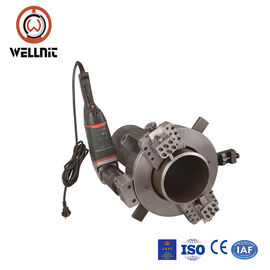 Self Centering Pipe Cutting And Beveling Machine Chuck Type Clamshell Pipe Cutter