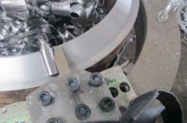 OD Mounted Electric Pipe Cutting And Beveling Machine Minimal Axial Smooth Cutting