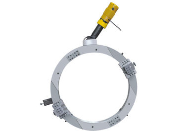 Low Friction Clamshell Pipe Cutting Machine For Stainless Alloy Cutting