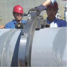 Automatic Cold Pneumatic Pipe Cutting Beveling Machine Clamshell Pipe Cutter