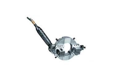 Precision Oval Pneumatic Pipe Cutting Beveling Machine Light Weight 220 Voltage