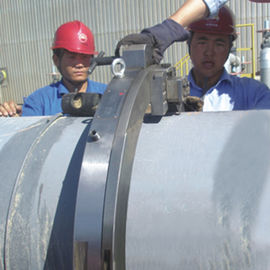 Low Noise Hydraulic Portable Pipe Cutting Machine Outter Mounted 1 Year Warranty