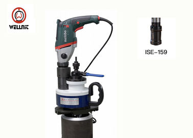 High Precision Electric Pipe Beveler Boiler Stable Operation , Tube Beveling Machine