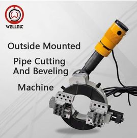 Oval Electric Pipe Cutting And Beveling Machine For Carbon Stainless Alloy Cutting