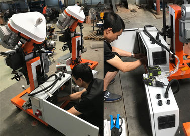 High Efficiency Self Moving Plate Chamfering Machine Cold Working Automatic Feed
