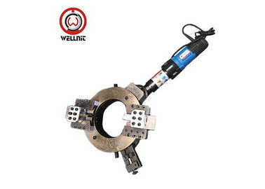 Split OD Mount Automatic Electric Pipe Cutter Steel Pipe Beveler 220V 42 R/min