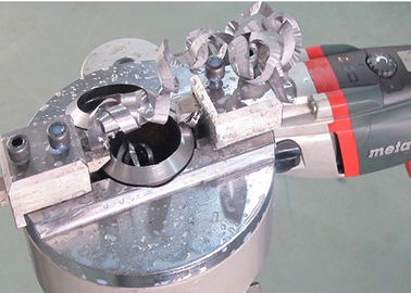 OD Mounted Pipe Cutting And Beveling Machine Auto Feed Electric Driven
