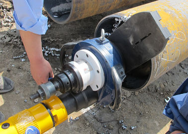 Light weight Portable Cold Pipe Grooving Machine , Pipe Groover Carbon Steel
