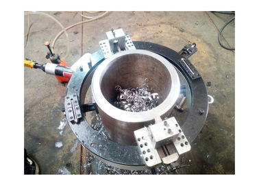 Feed Automatical Electric Pipe Beveling Machine , Cold Cutting Chamfering Machine