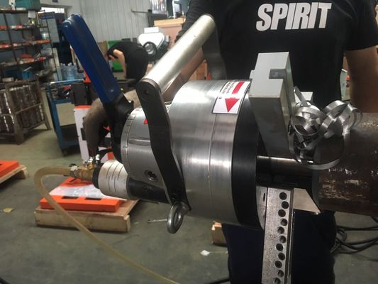 10" 16r/Min Pneumatic Portable Pipe Beveling Machine
