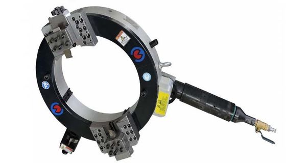 Electric Thickness 110mm Pipe Cold Cutter 240V 2kw Split Frame