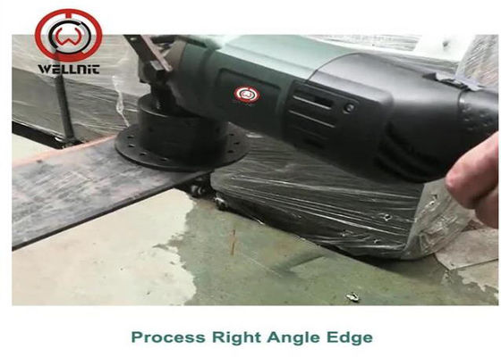Steel Slope Mouth Portable Plate Beveling Machine 1400W 7500r/Min