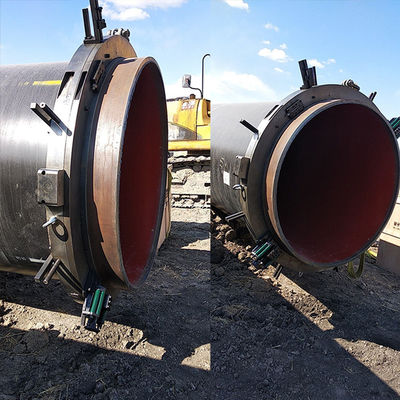OD Mounted Pipe Cold Cutter Split Frame Tube Cutting Beveling Machine