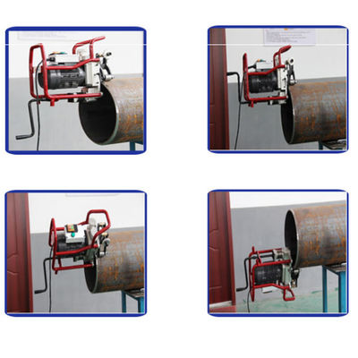2000r/Min Plate Edge Beveling Machine 1100W Portable Pipe Beveller