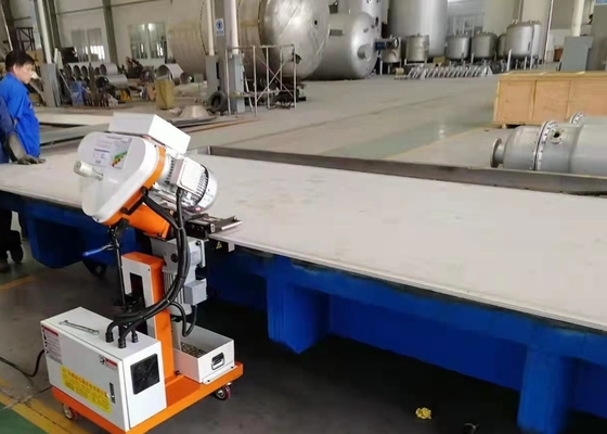6400W Automatic Feed Plate Chamfering Machine 70mm Bevel Width