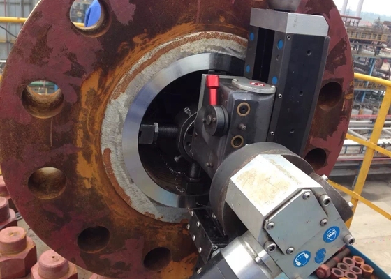 Inside Mounted Pneumatic RTJ Flange Facing Machine 33r/Min