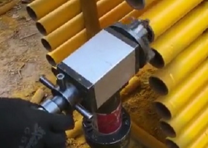 76mm Handheld Pipe Chamfering Machine Manual Feed 1500W
