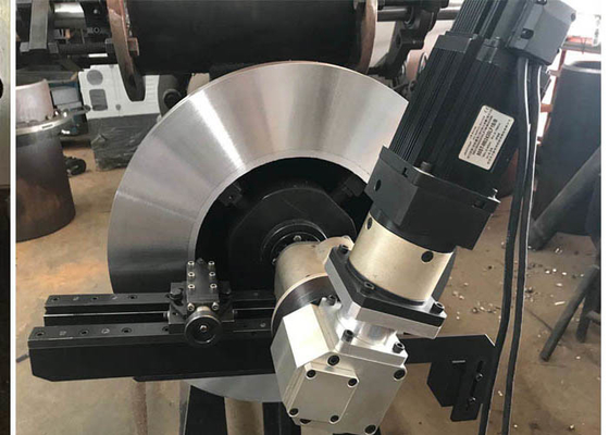 Internal Expanding flange facer machine grooving chamfering