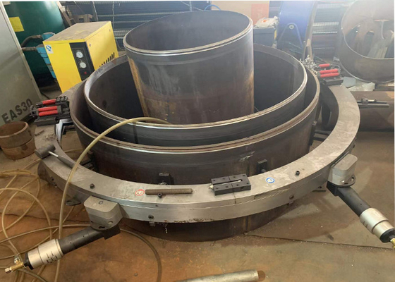 Wellnit  Split Frame Clamshell Cold Cutting and Bevelling machine