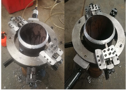 Automatic Split Pipe Cold Cutting Beveling Machine