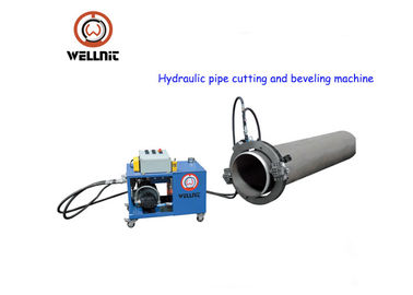 Van de hoog rendement het Hydraulische Pijp het Knipsel en van Beveling Machine Stabiele Vastklemmen
