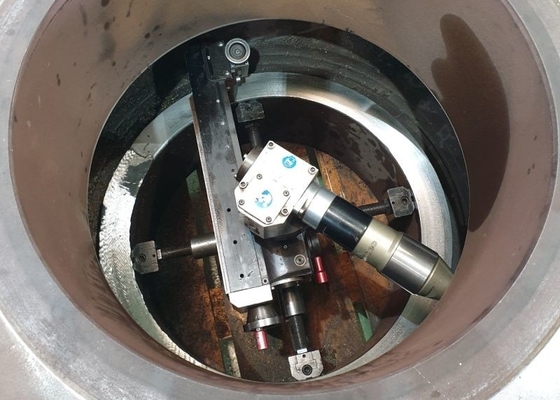 Binnen Opgezette Pneumatische Flens die Machine 610mm onder ogen zien RTJ-de Lijnverwerking van het Flenswater